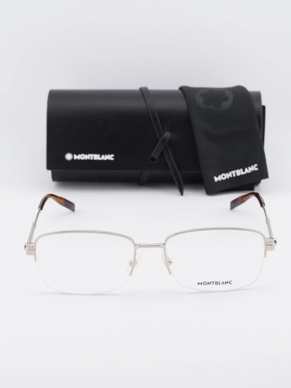 Montblanc MB0028O 005 Rectangle Eyeglasses 58mm – Gold
